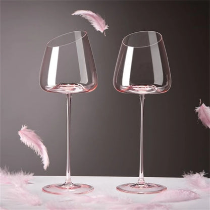 Pink Wine Glass