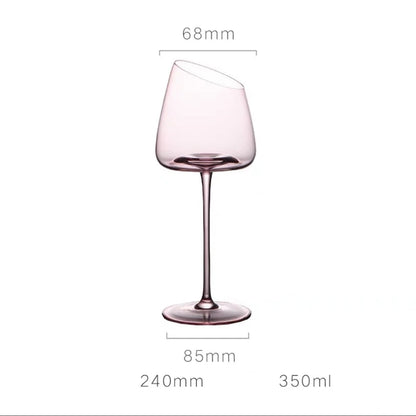 Pink Wine Glass