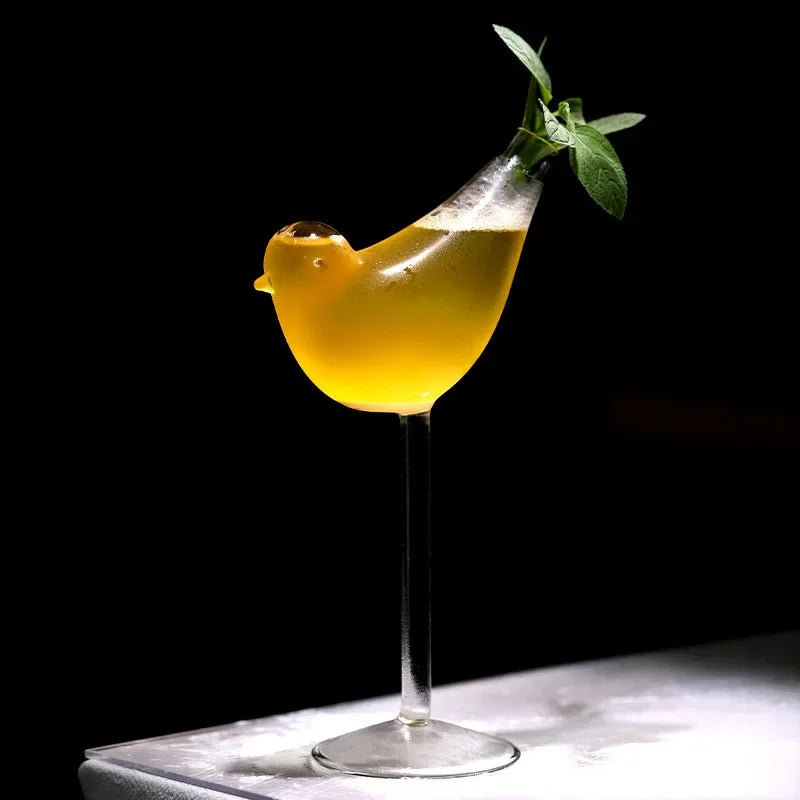 Cocktail Glass Fish Shape