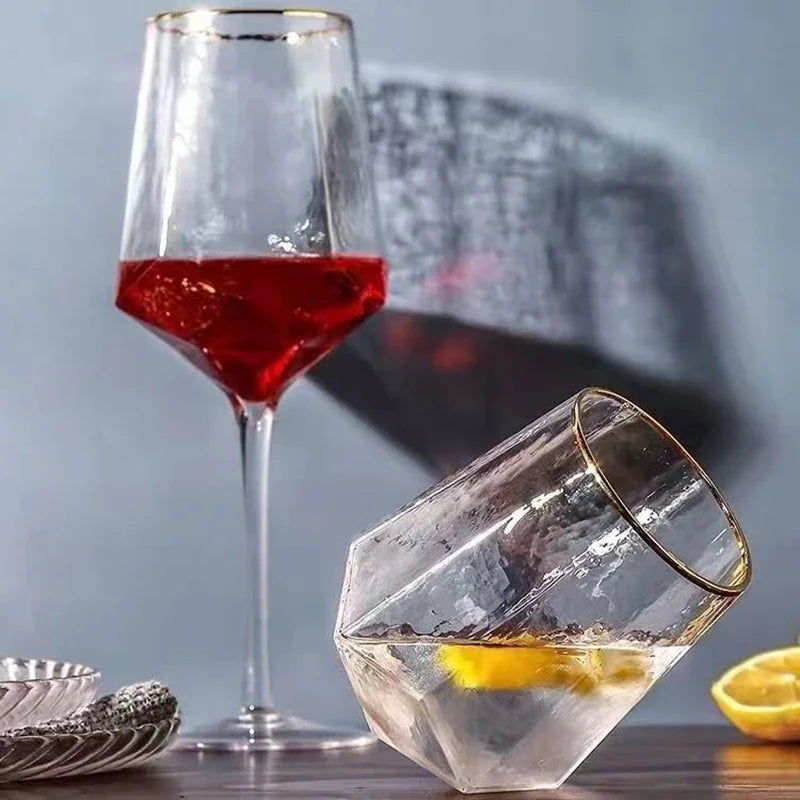 Diamond Wine Glass