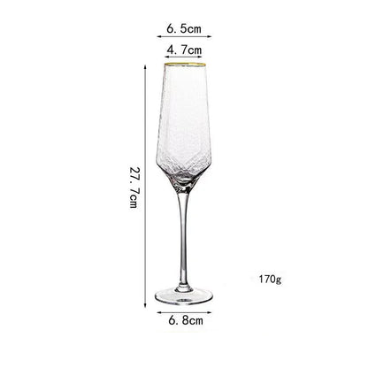 Diamond Wine Glass