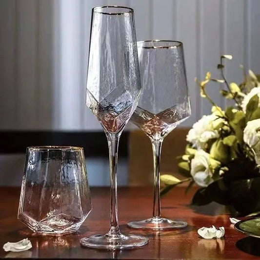 Diamond Wine Glass