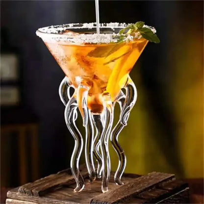 Cocktail Glass Fish Shape